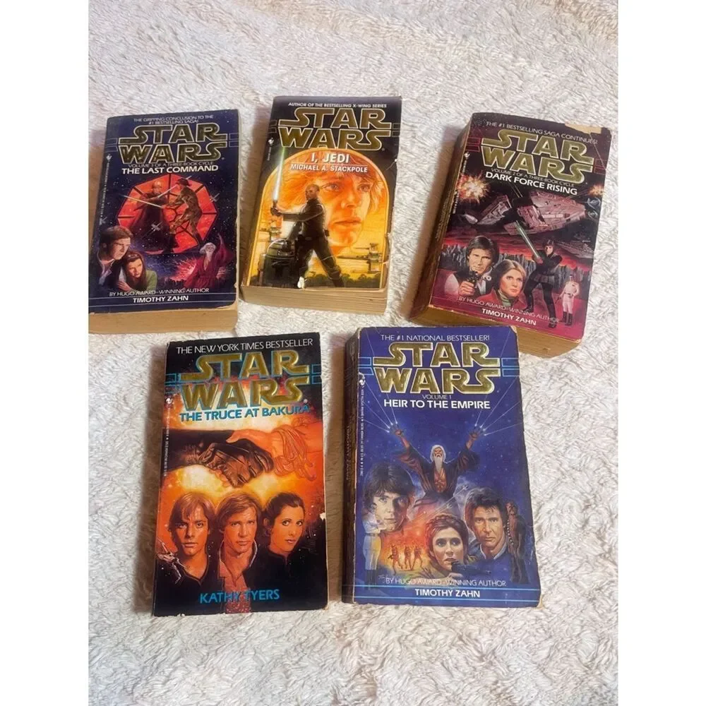 Star Wars Paperback Book Lot - Classic Covers